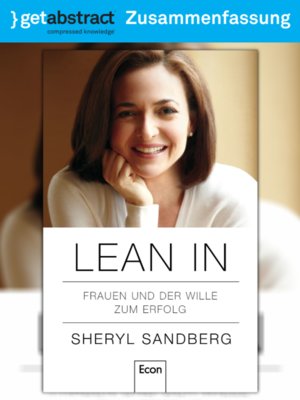 cover image of Lean In (Zusammenfassung)